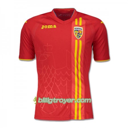 Billige Fotballdrakter Romania Bortedraktsett 2018 Kortermet